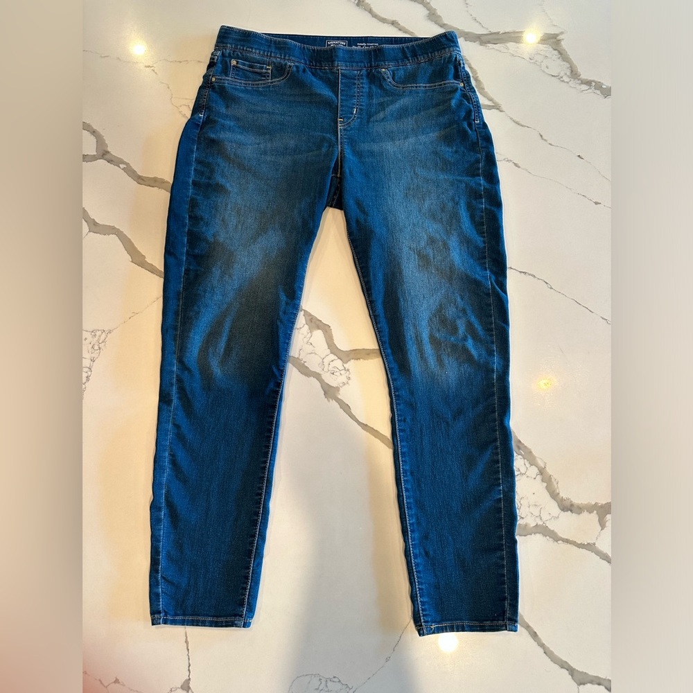 Signature by Levi Strauss & Co. Gold Women's Totally Shaping Skinny Jean 16 Long